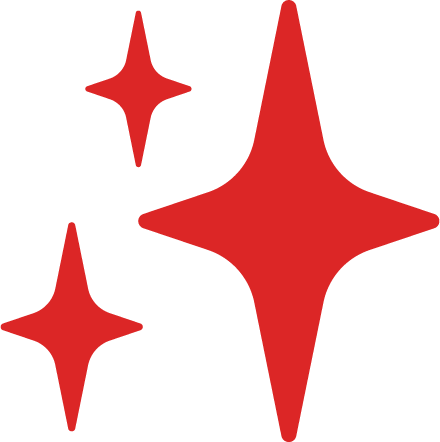 Red magic logomark on light background